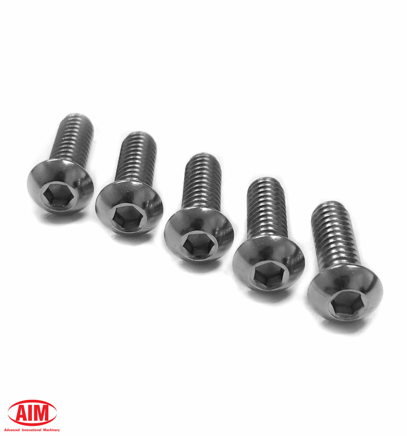 Replacement derby cover screw kit for Narrow Primary Derby Cover 1/4 spacer