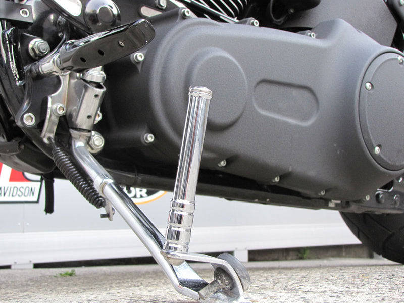 Chrome Kick Stand Extension for Softail ('07-17) & Touring (2007+)