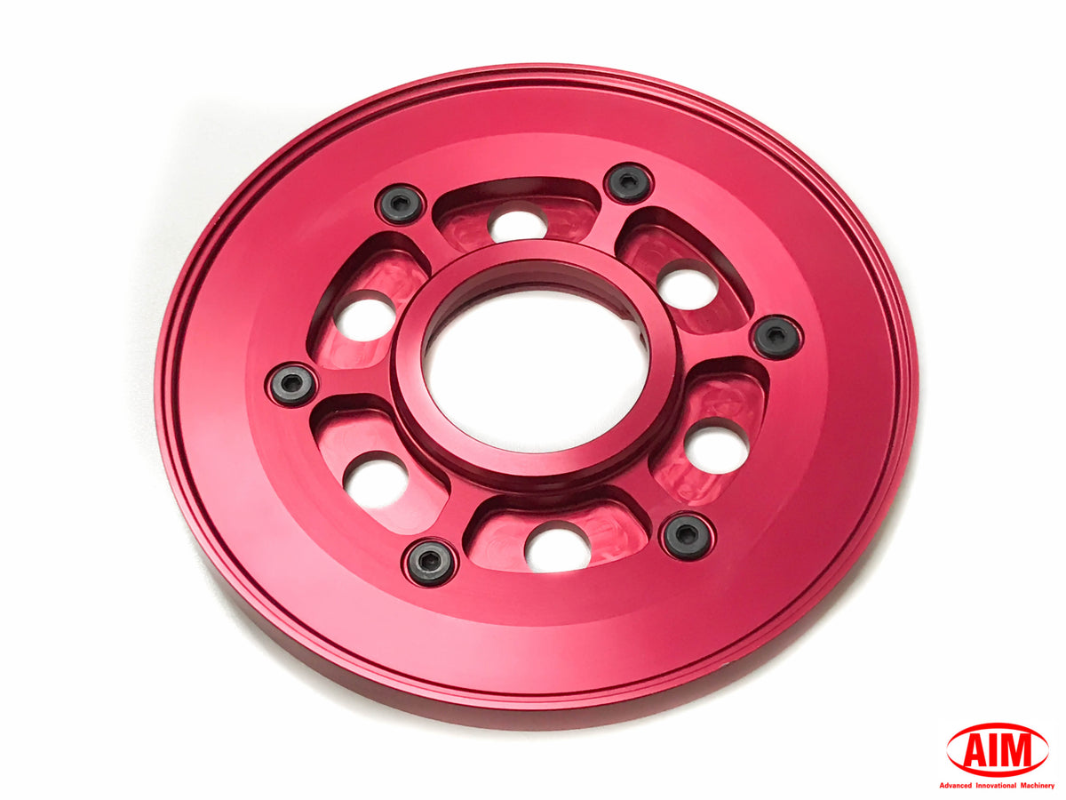 Billet Pressure Plate, Red, for Harley Davidson '98 and later BT