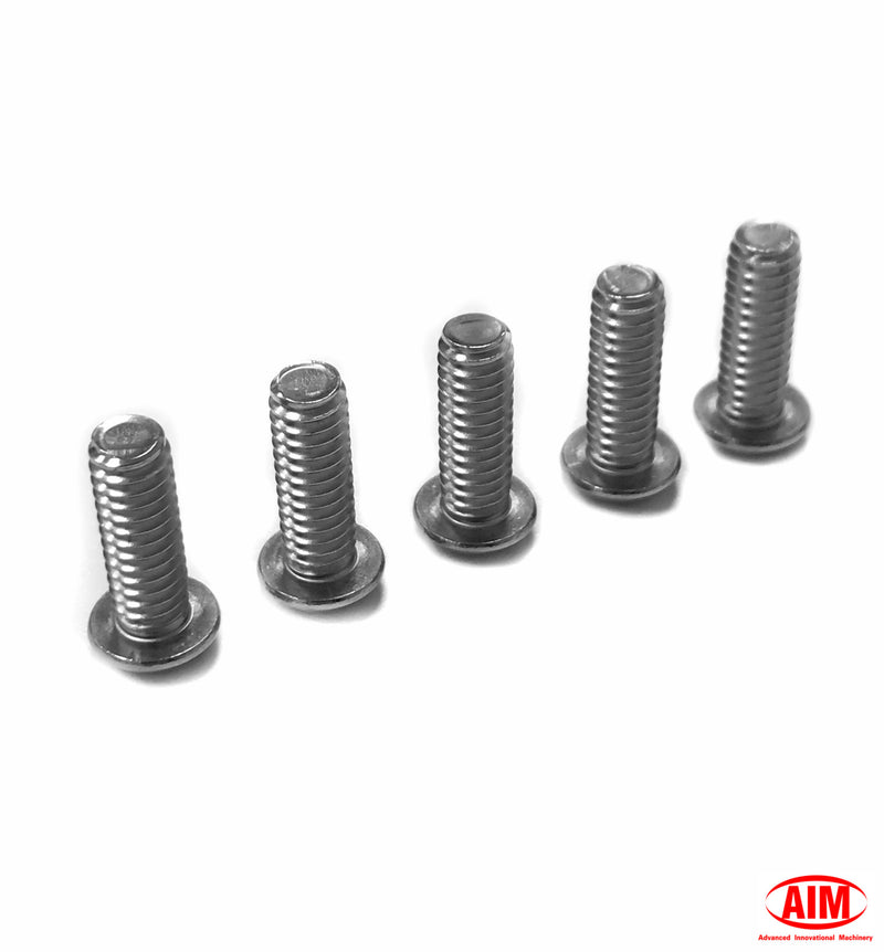 Replacement Derby cover screw kit for 1/2 spacer and clear derby cover
